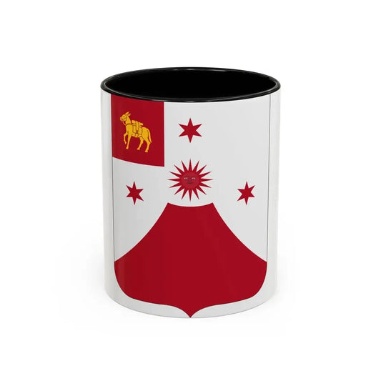 24 Field Artillery Regiment 2 (U.S. Army) Accent Coffee Mug 11oz Black - Go Mug Yourself