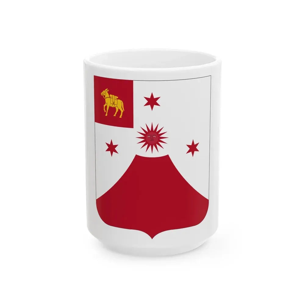 24 Field Artillery Regiment 2 (U.S. Army) White Coffee Mug 15oz - Go Mug Yourself