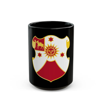 24 Field Artillery Regiment (U.S. Army) Black Coffee Mug-15oz-Go Mug Yourself