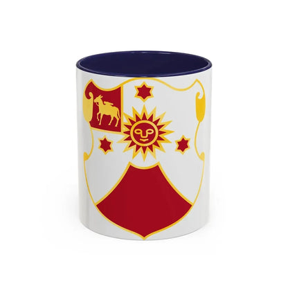 24 Field Artillery Regiment (U.S. Army) Accent Coffee Mug 11oz Navy - Go Mug Yourself