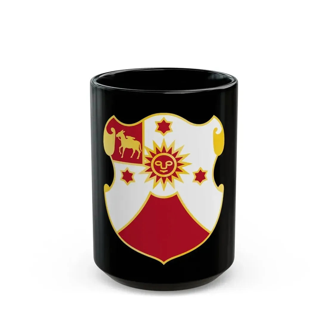 24 Field Artillery Regiment (U.S. Army) Black Coffee Mug 15oz - Go Mug Yourself