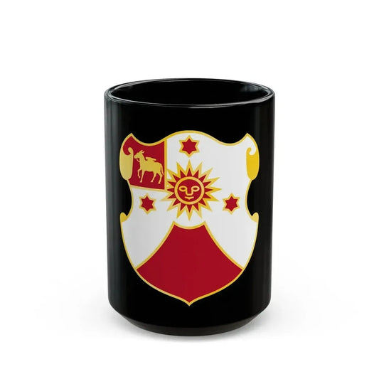 24 Field Artillery Regiment (U.S. Army) Black Coffee Mug 15oz - Go Mug Yourself