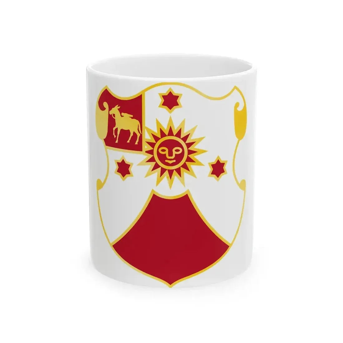 24 Field Artillery Regiment (U.S. Army) White Coffee Mug 11oz - Go Mug Yourself