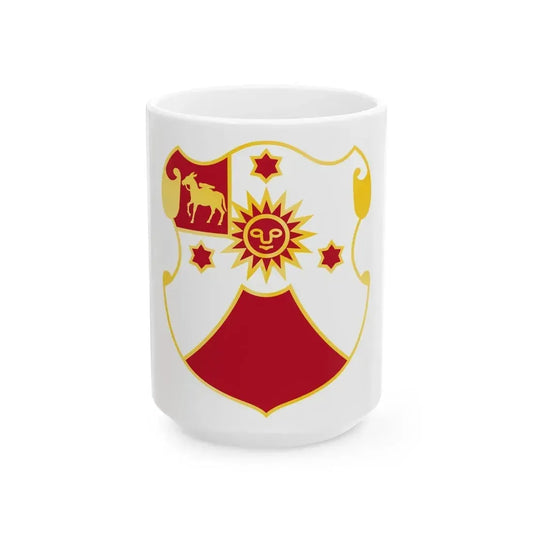 24 Field Artillery Regiment (U.S. Army) White Coffee Mug 15oz - Go Mug Yourself