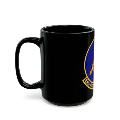 24 Fighter Squadron ACC (U.S. Air Force) Black Coffee Mug-Go Mug Yourself