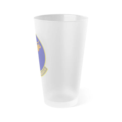 24 Fighter Squadron ACC (U.S. Air Force) Frosted Pint Glass 16oz-Go Mug Yourself