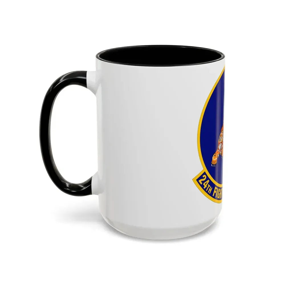 24 Fighter Squadron ACC (U.S. Air Force) Accent Coffee Mug - Go Mug Yourself