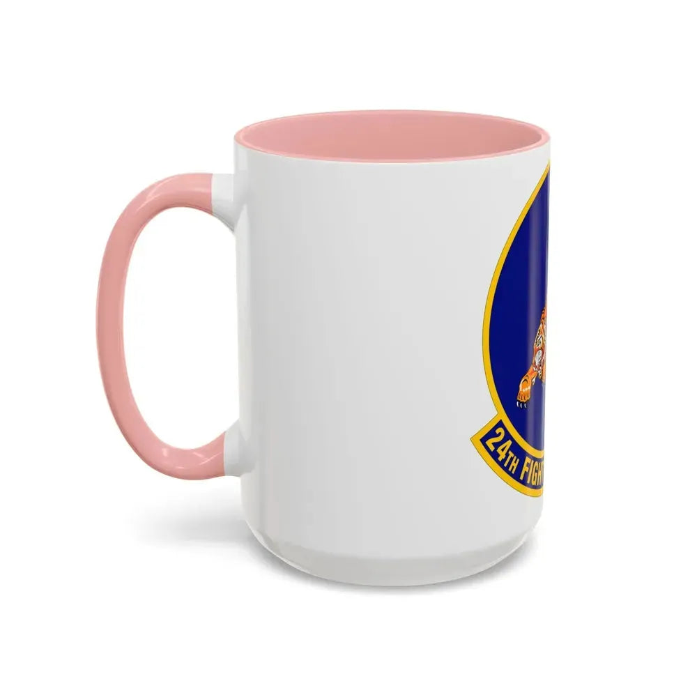 24 Fighter Squadron ACC (U.S. Air Force) Accent Coffee Mug - Go Mug Yourself