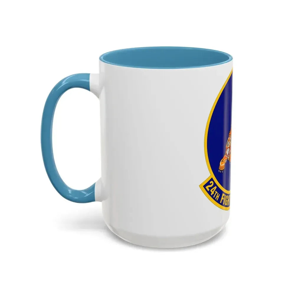 24 Fighter Squadron ACC (U.S. Air Force) Accent Coffee Mug - Go Mug Yourself