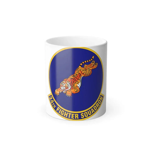 24 Fighter Squadron ACC (U.S. Air Force) Color Changing Coffee Mug 11oz - Go Mug Yourself