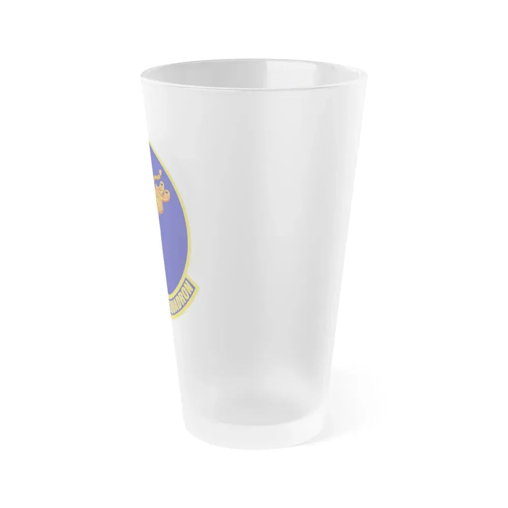 24 Fighter Squadron ACC (U.S. Air Force) Frosted Pint Glass 16oz - Go Mug Yourself