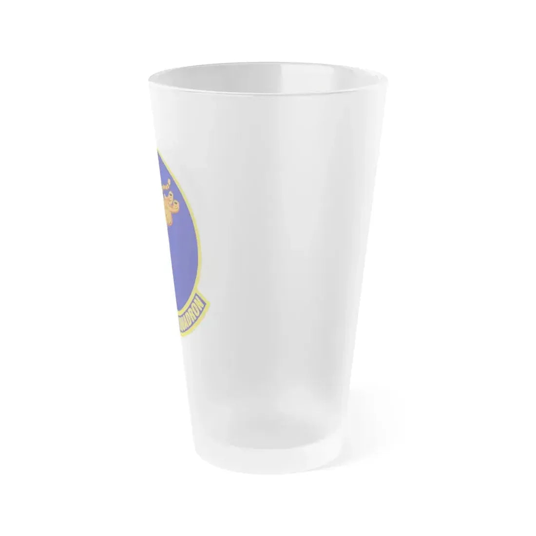 24 Fighter Squadron ACC (U.S. Air Force) Frosted Pint Glass 16oz - Go Mug Yourself