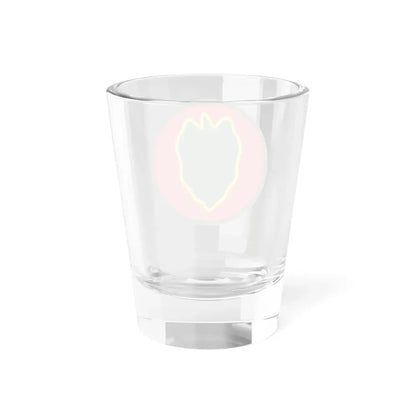 24 Infantry Division SSI (U.S. Army) Shot Glass 1.5oz - Go Mug Yourself