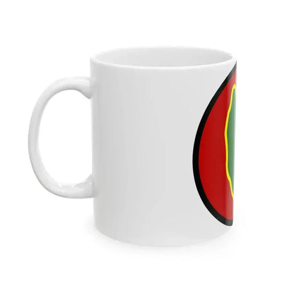 24 Infantry Division SSI (U.S. Army) White Coffee Mug - Go Mug Yourself