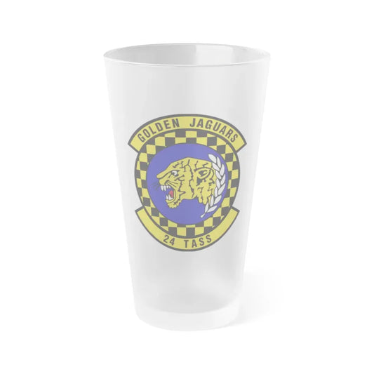 24 Tactical Air Support Squadron ACC (U.S. Air Force) Frosted Pint Glass 16oz Default Title - Go Mug Yourself