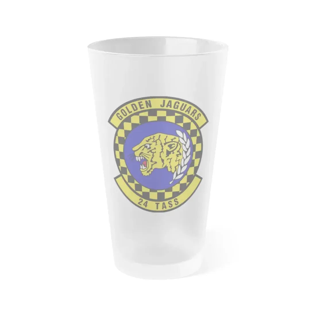 24 Tactical Air Support Squadron ACC (U.S. Air Force) Frosted Pint Glass 16oz Default Title - Go Mug Yourself