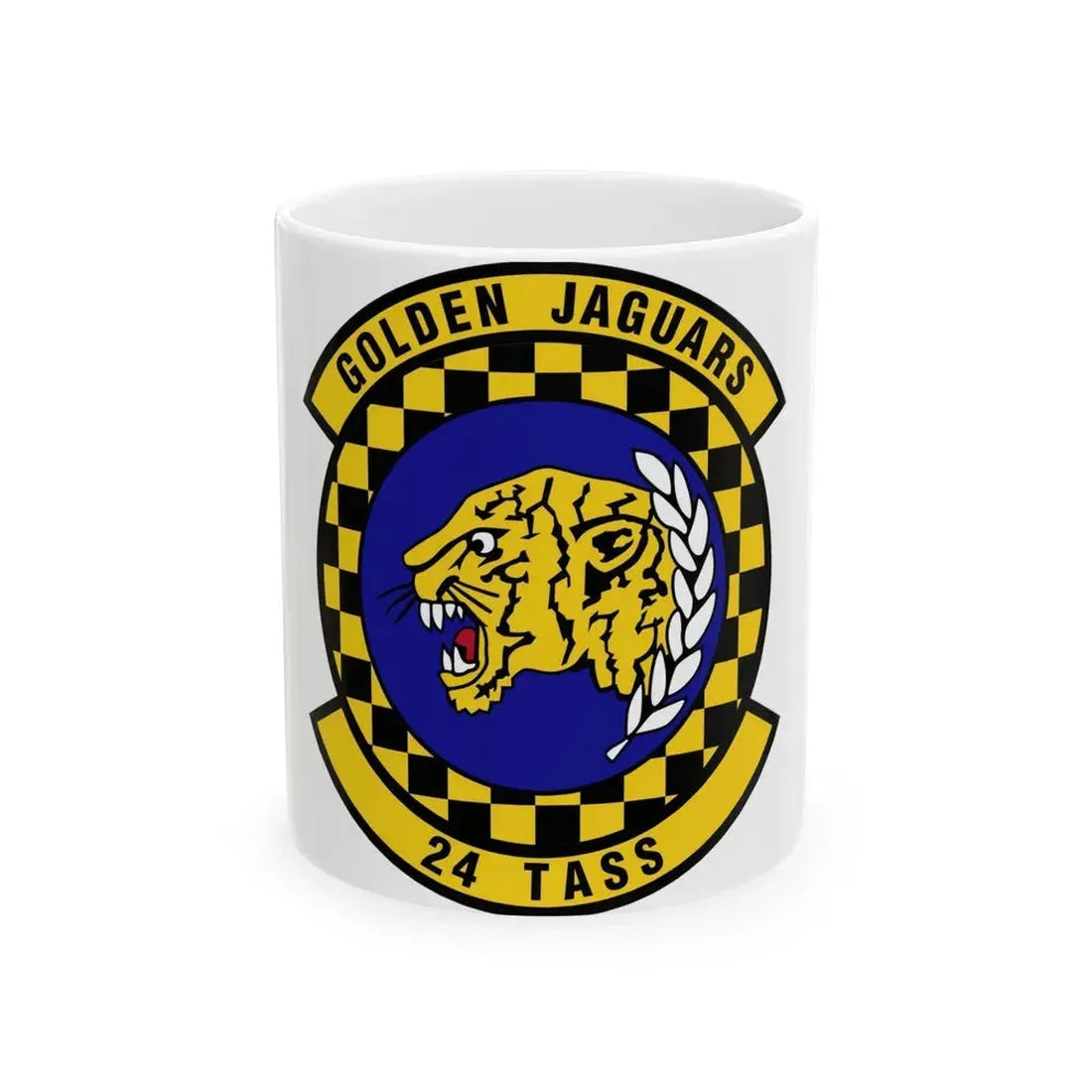 24 Tactical Air Support Squadron ACC (U.S. Air Force) White Coffee Mug 11oz - Go Mug Yourself
