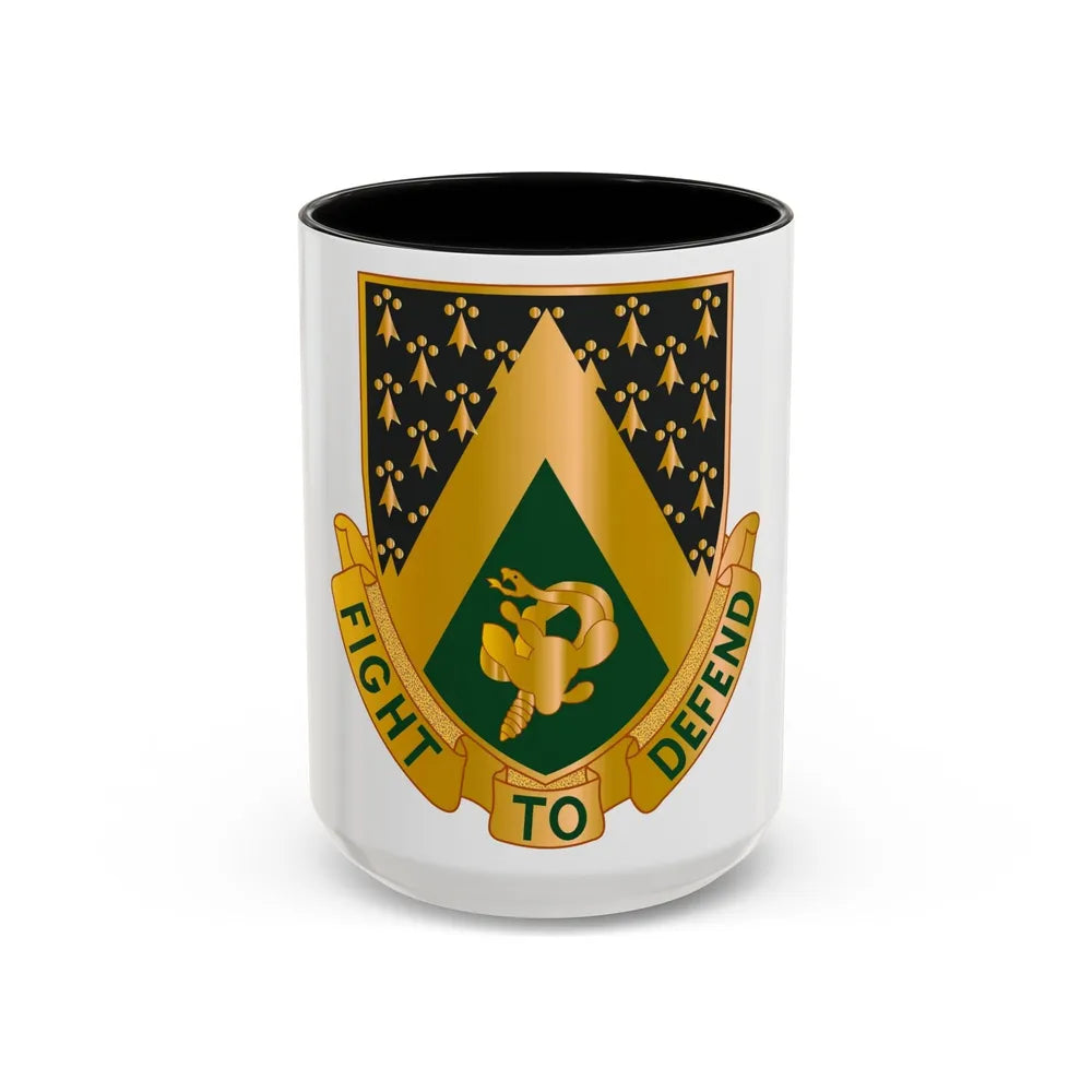 240 Cavalry Regiment (U.S. Army) Accent Coffee Mug-15oz-Black-Go Mug Yourself