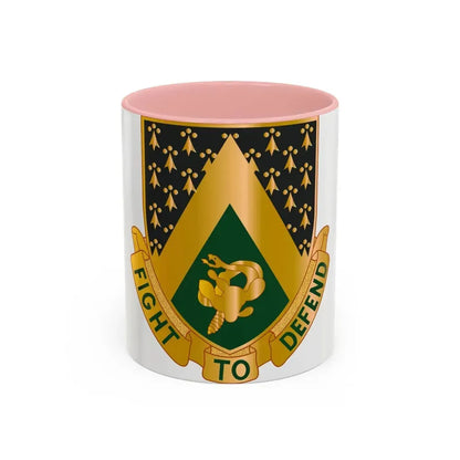 240 Cavalry Regiment (U.S. Army) Accent Coffee Mug 11oz Pink - Go Mug Yourself