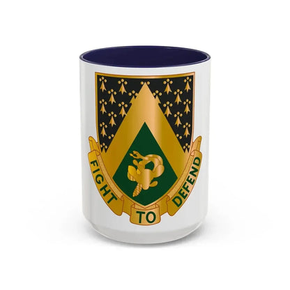 240 Cavalry Regiment (U.S. Army) Accent Coffee Mug 15oz Navy - Go Mug Yourself