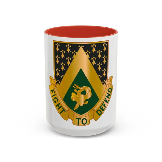240 Cavalry Regiment (U.S. Army) Accent Coffee Mug 15oz Pink - Go Mug Yourself