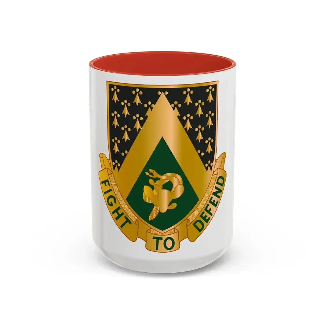 240 Cavalry Regiment (U.S. Army) Accent Coffee Mug 15oz Pink - Go Mug Yourself