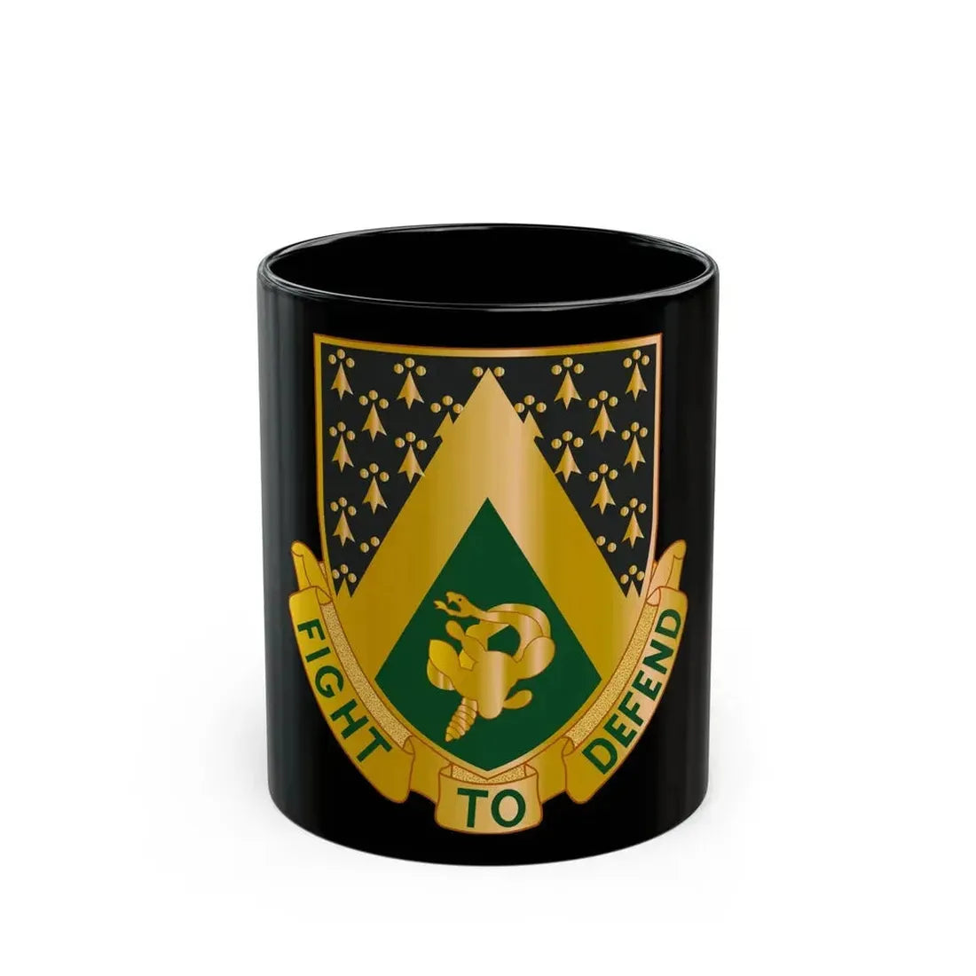 240 Cavalry Regiment (U.S. Army) Black Coffee Mug 11oz - Go Mug Yourself