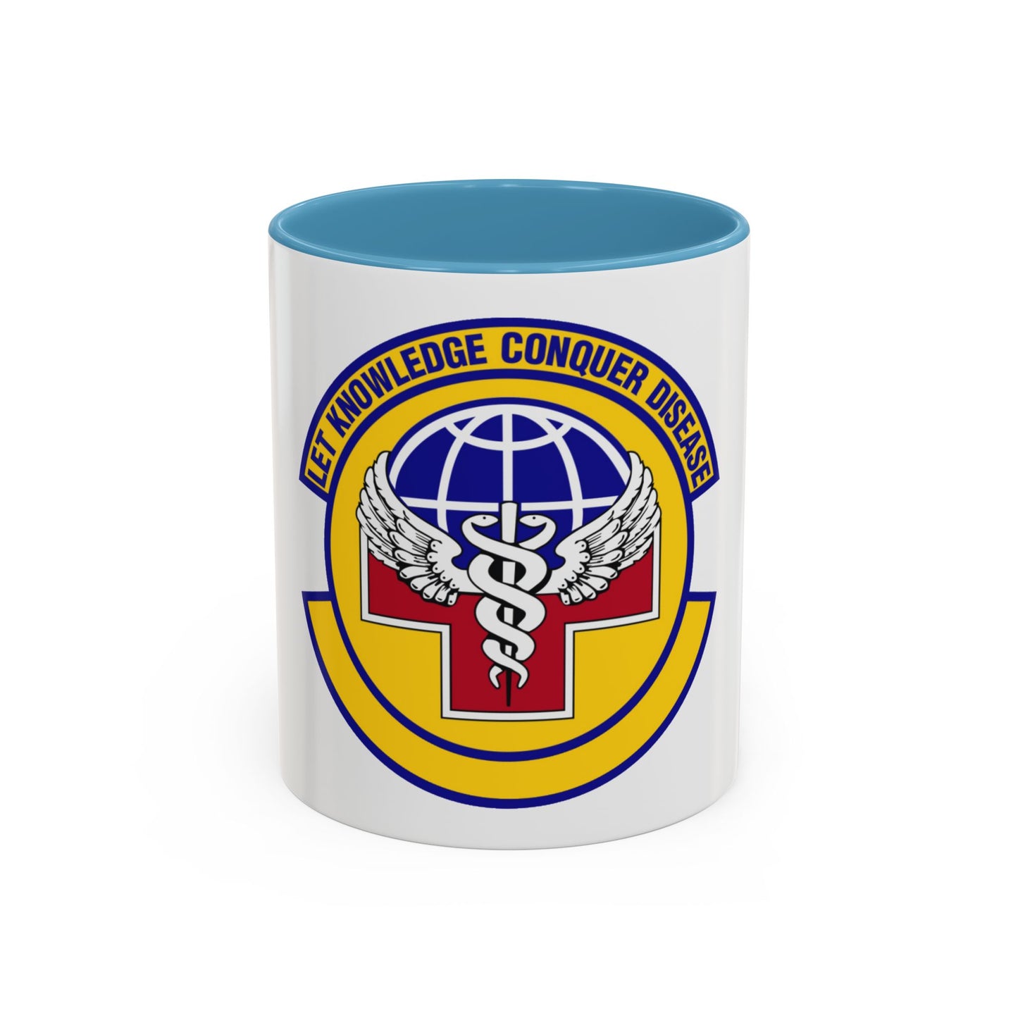 87 Healthcare Operations Squadron AMC (U.S. Air Force) Accent Coffee Mug
