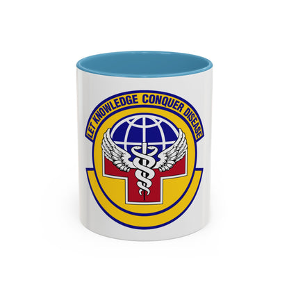 87 Healthcare Operations Squadron AMC (U.S. Air Force) Accent Coffee Mug