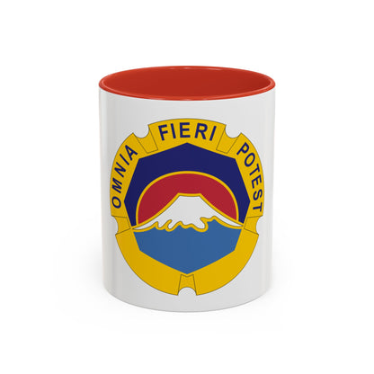 United States Japan distinctive unit insignia (U.S. Army) Accent Coffee Mug
