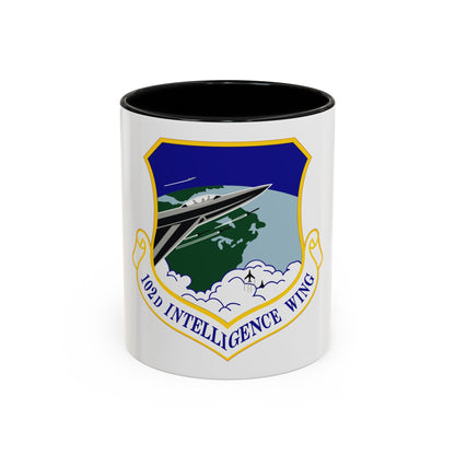 102d Intelligence Wing (U.S. Air Force) Accent Coffee Mug