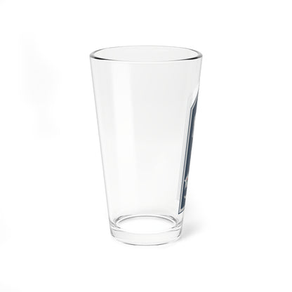 12.Libyan Air Force BG (Libya) (Military Rank) Pint Glass 16oz