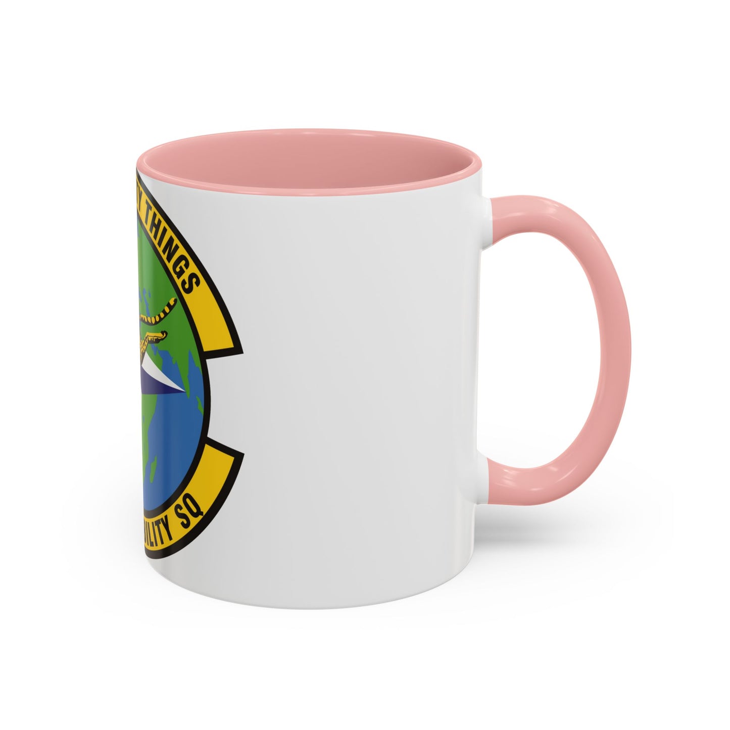 86th Air Mobility Squadron (U.S. Air Force) Accent Coffee Mug