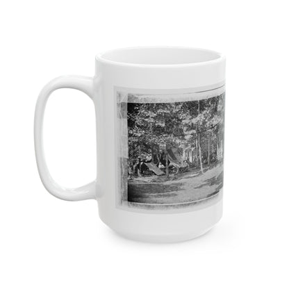 Bealeton, Virginia. Camp Of Company B, 93d New York Volunteers (U.S. Civil War) White Coffee Mug