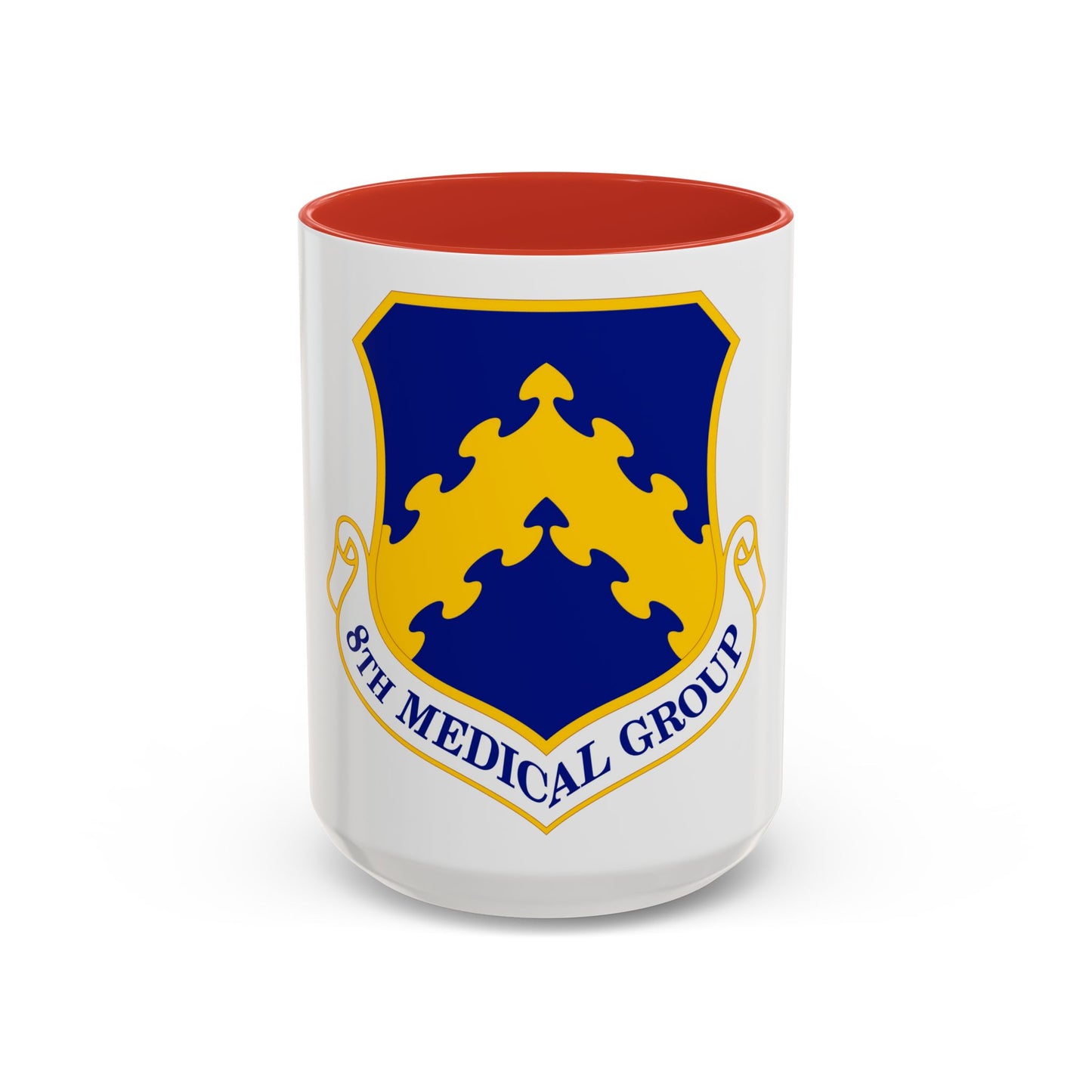 8 Medical Group PACAF (U.S. Air Force) Accent Coffee Mug