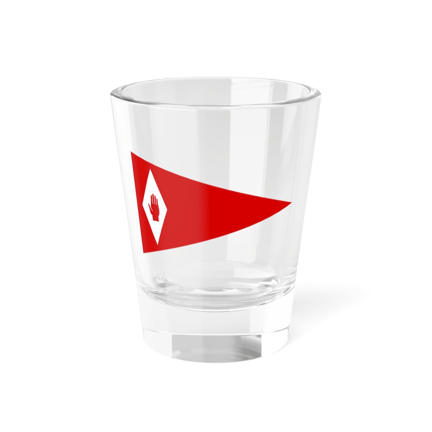 Flag of the Larne and Stranraer Steamboat Company (United Kingdom) Shot Glass 1.5oz