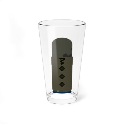 HA OS5 43e Stabsveterinär San TM L (Military Rank) Pint Glass 16oz