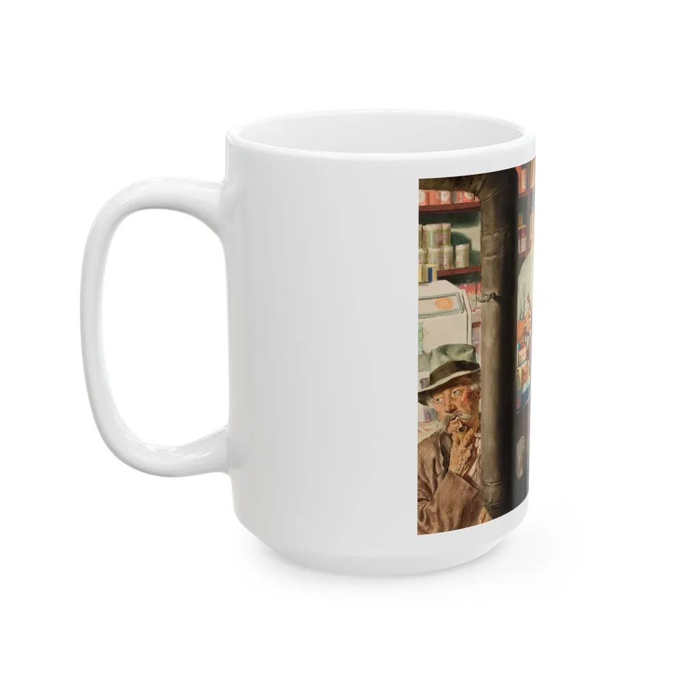 Country Store - White Coffee Mug-Go Mug Yourself