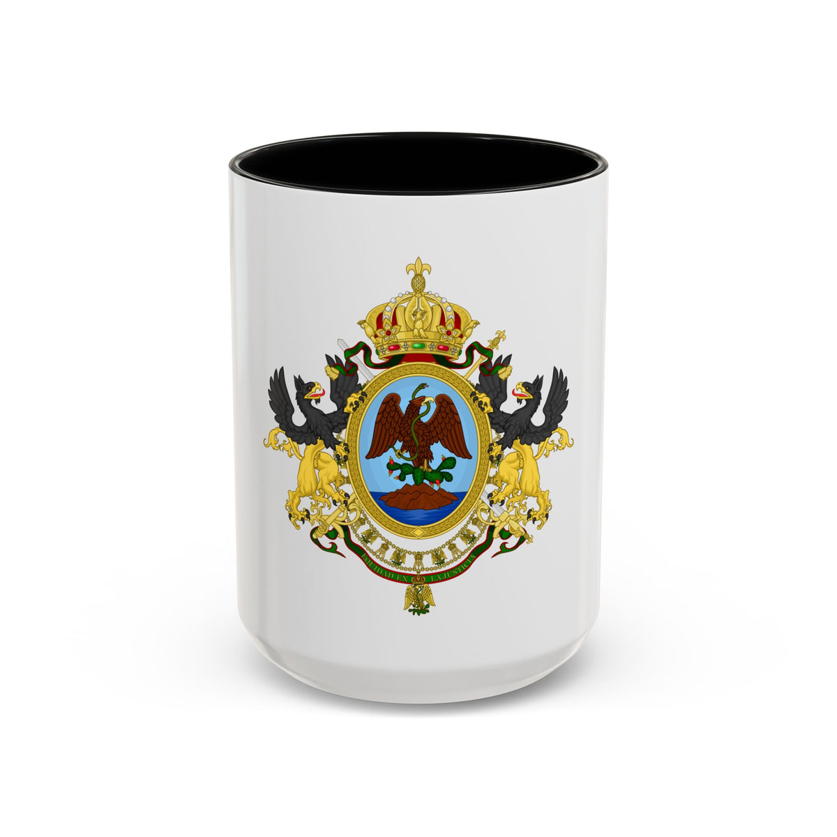 Coat of Arms Second Mexican Empire - Accent Coffee Mug