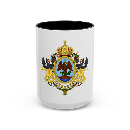 Coat of Arms Second Mexican Empire - Accent Coffee Mug