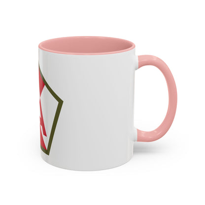 Fifteenth United States (U.S. Army) Accent Coffee Mug