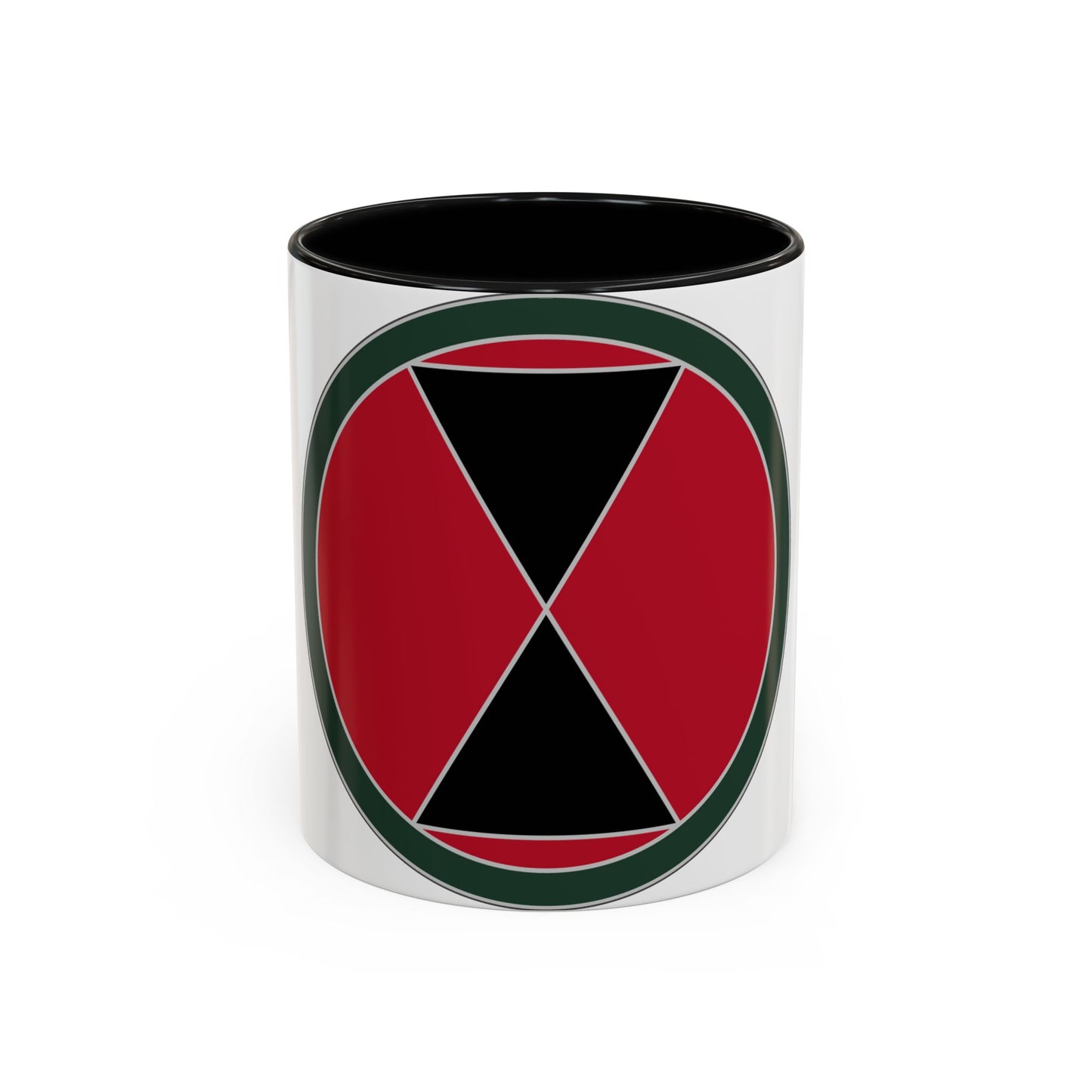 7 Infantry Division (U.S. Army) Accent Coffee Mug