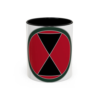 Tasse à café décorative de la 7e division d'infanterie (armée américaine)