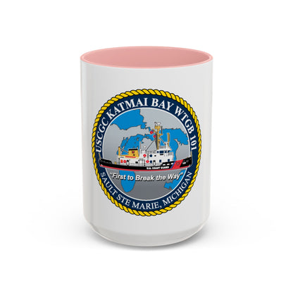 USCG Katmai Bay WTGB 101 (U.S. Coast Guard) Accent Coffee Mug