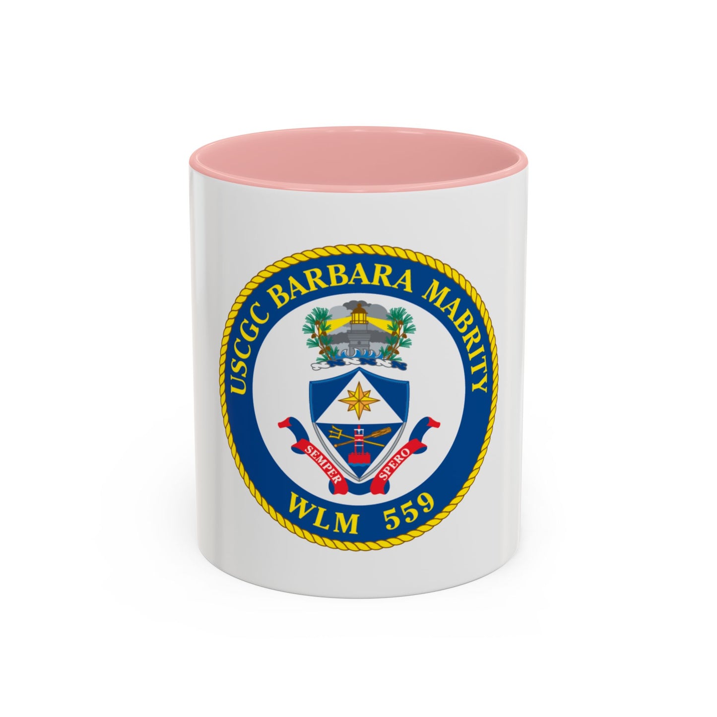 USCGC Barbara Mabrity WLM 559 (U.S. Coast Guard) Accent Coffee Mug