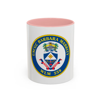 USCGC Barbara Mabrity WLM 559 (U.S. Coast Guard) Accent Coffee Mug