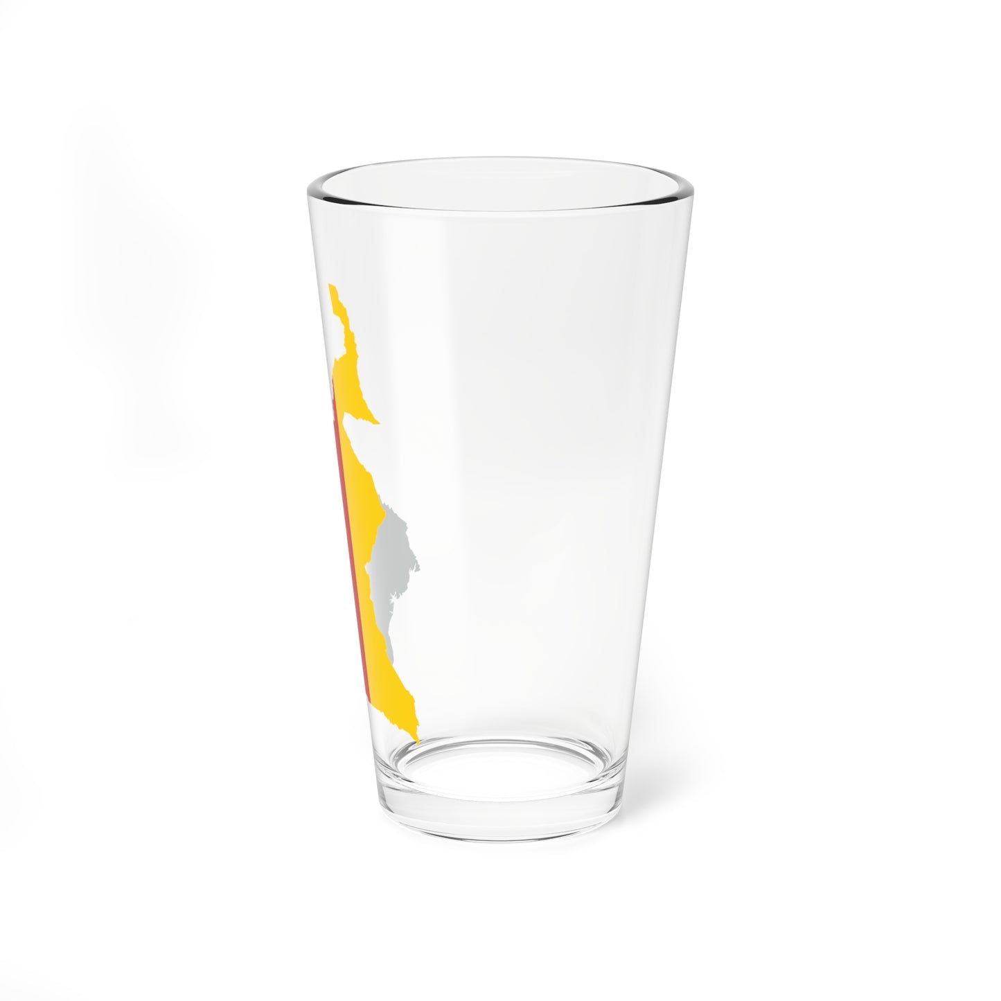 Flag map of Cameroon (Cameroon) Pint Glass 16oz