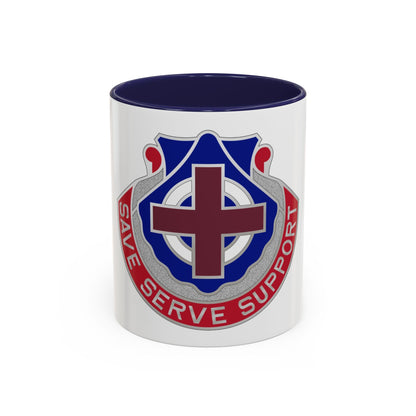 435 Medical Battalion (U.S. Army) Accent Coffee Mug