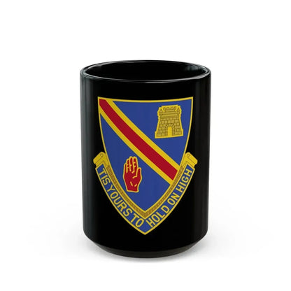 241 Engineer Battalion (U.S. Army) Black Coffee Mug 15oz - Go Mug Yourself