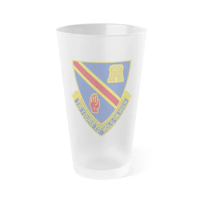 241 Engineer Battalion (U.S. Army) Frosted Pint Glass 16oz Default Title - Go Mug Yourself